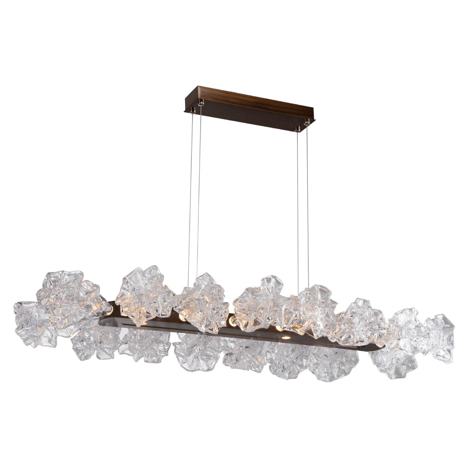Blossom 48 Inch 20 Light LED Linear Suspension Light by Hammerton Studio