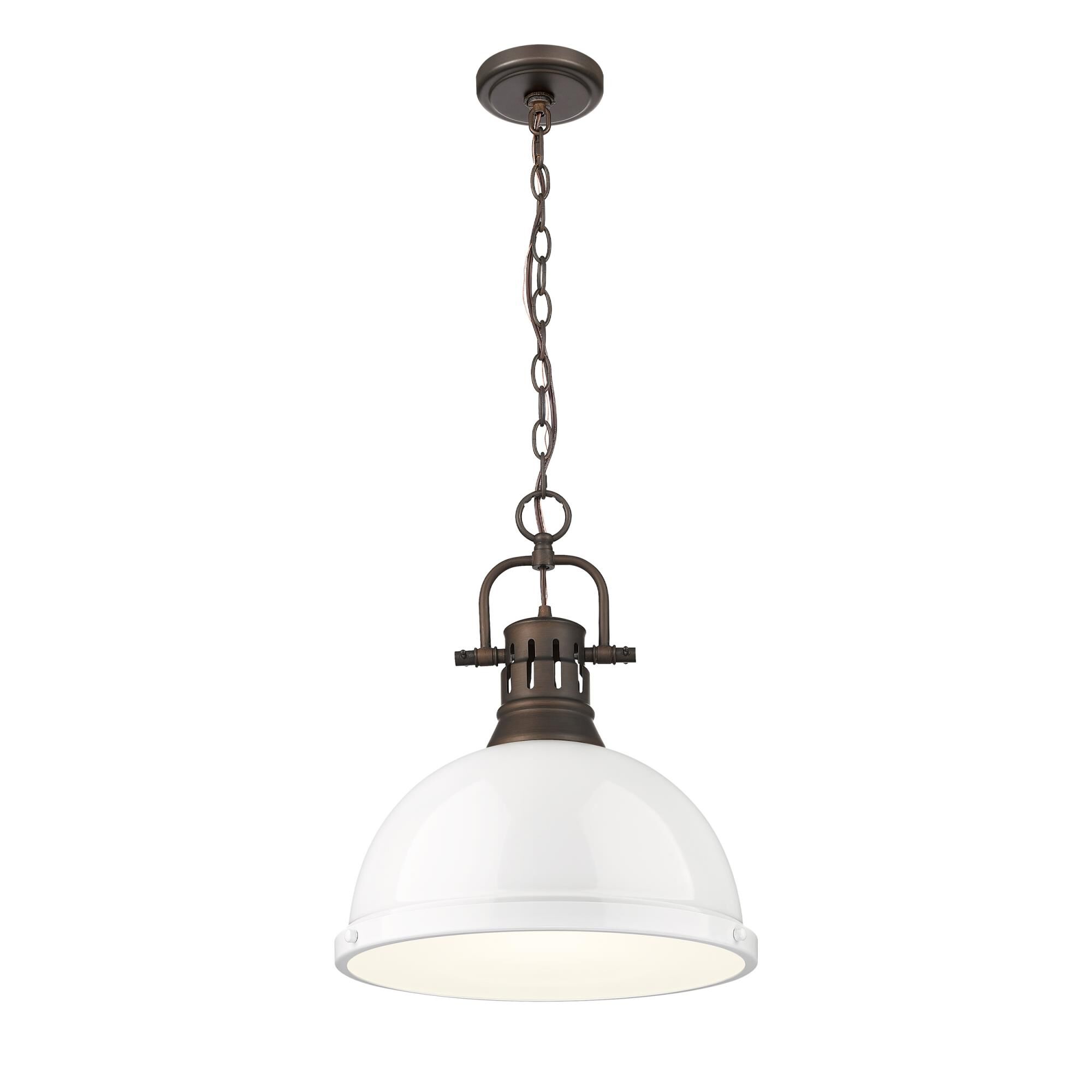 Duncan 14 Inch Large Pendant by Golden Lighting