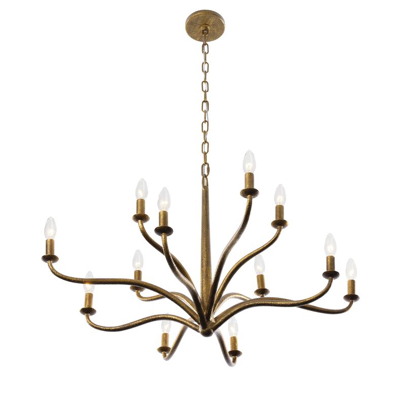 Dorianne 34 Inch Chandelier by Metropolitan Lighting