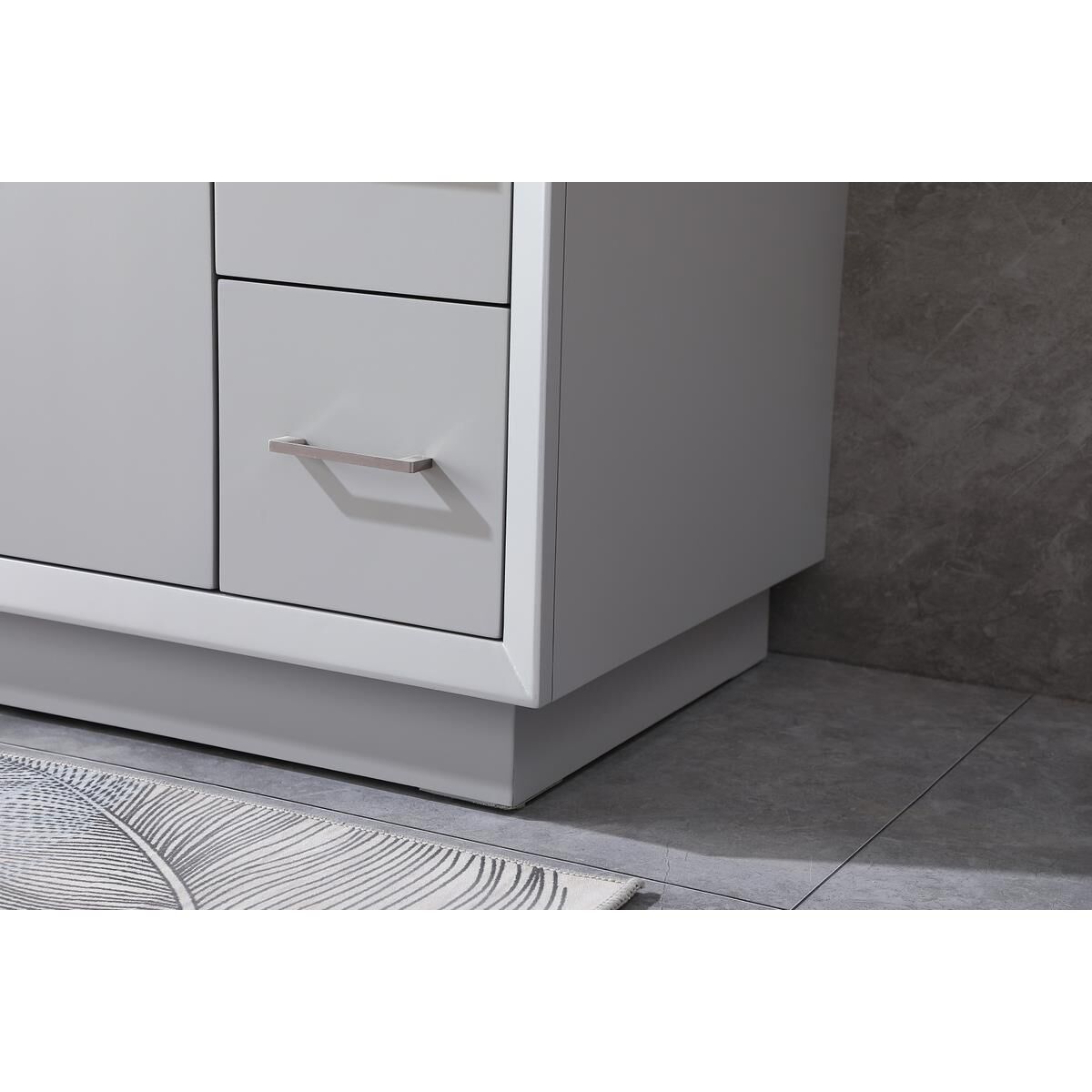 Shown in Grey finish