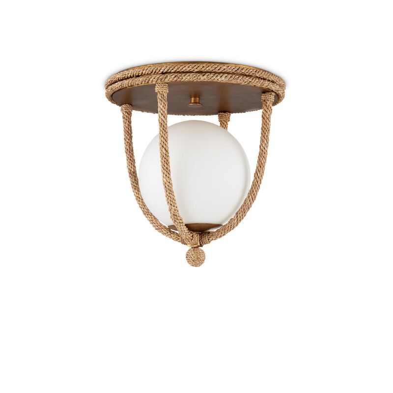 Passageway 14 Inch 1 Light Flush Mount by Currey and Company