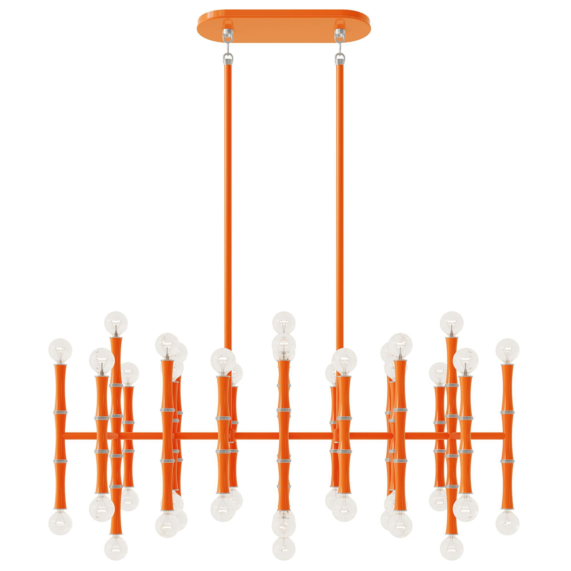 Shown in Pumpkin finish and Polished Nickel accent
