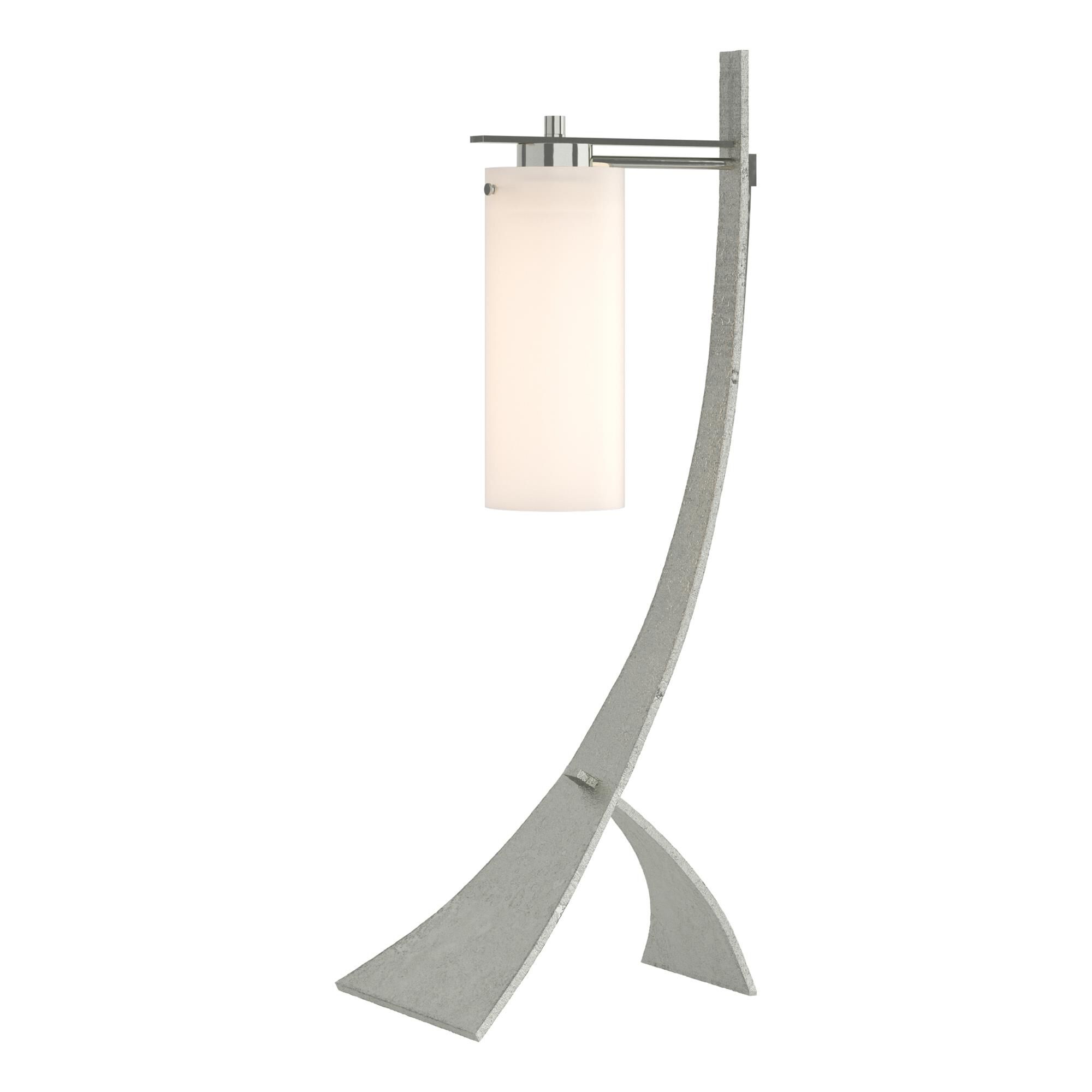 Shown in Sterling finish and Opal glass