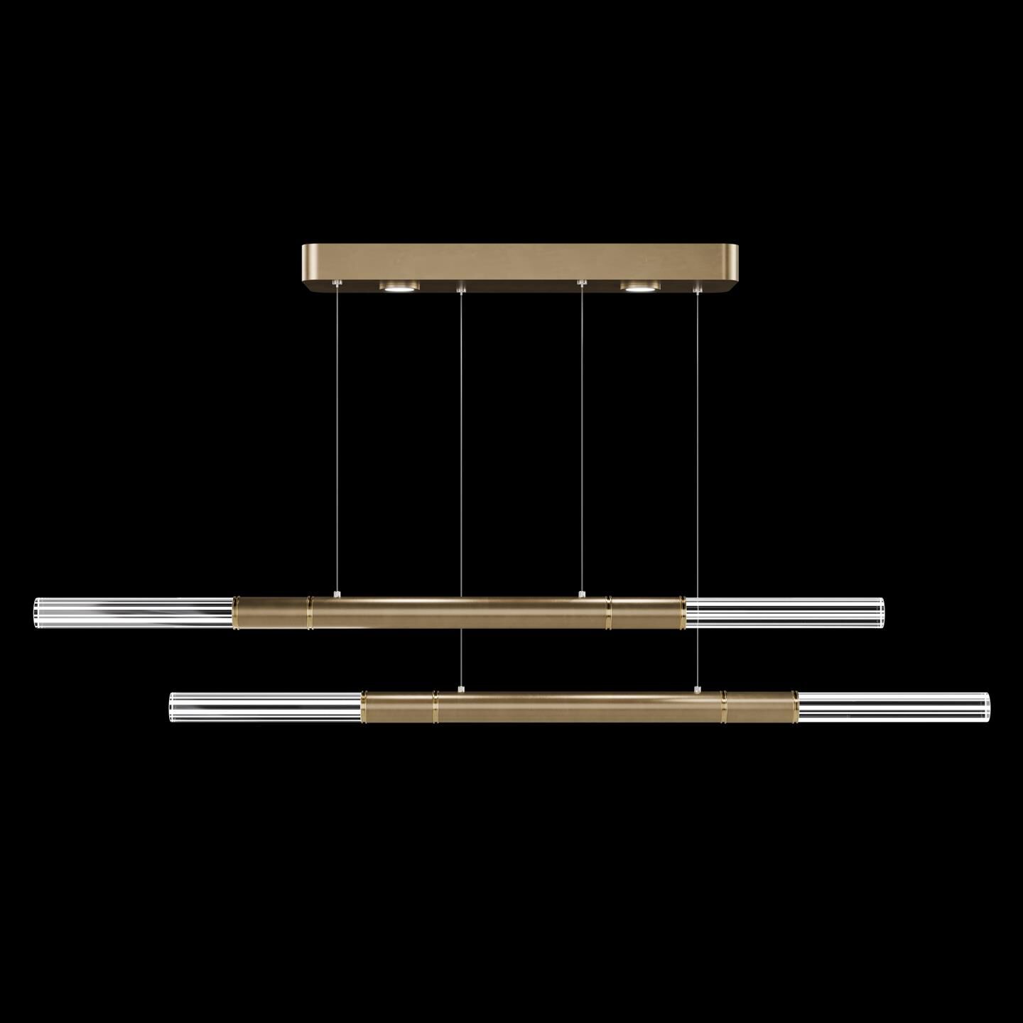 Antonia 71 Inch Linear Suspension Light by Fine Art Handcrafted Lighting