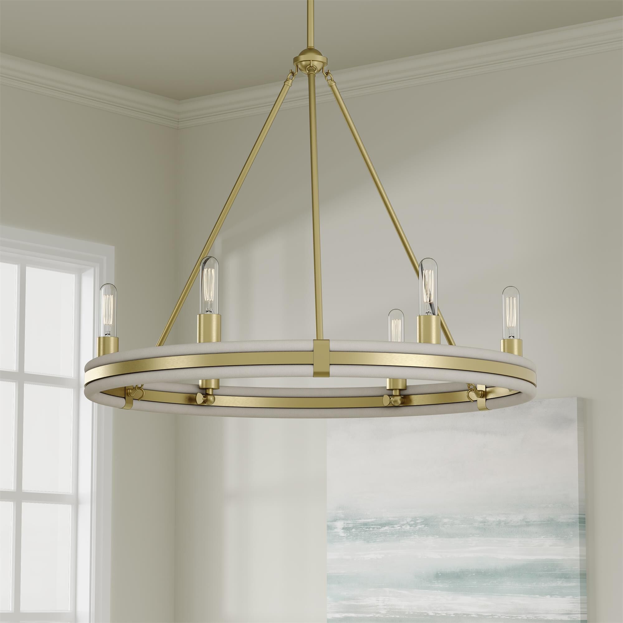 Rovessa 32 Inch Chandelier by Millennium Lighting