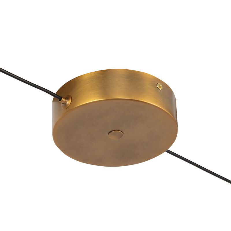 Nio Medium Linear Chandelier by Kuzco