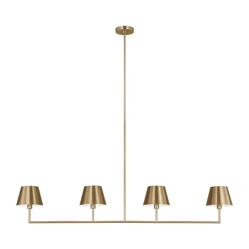 Drew & Jonathan Ender Medium Linear Chandelier by Visual Comfort Studio