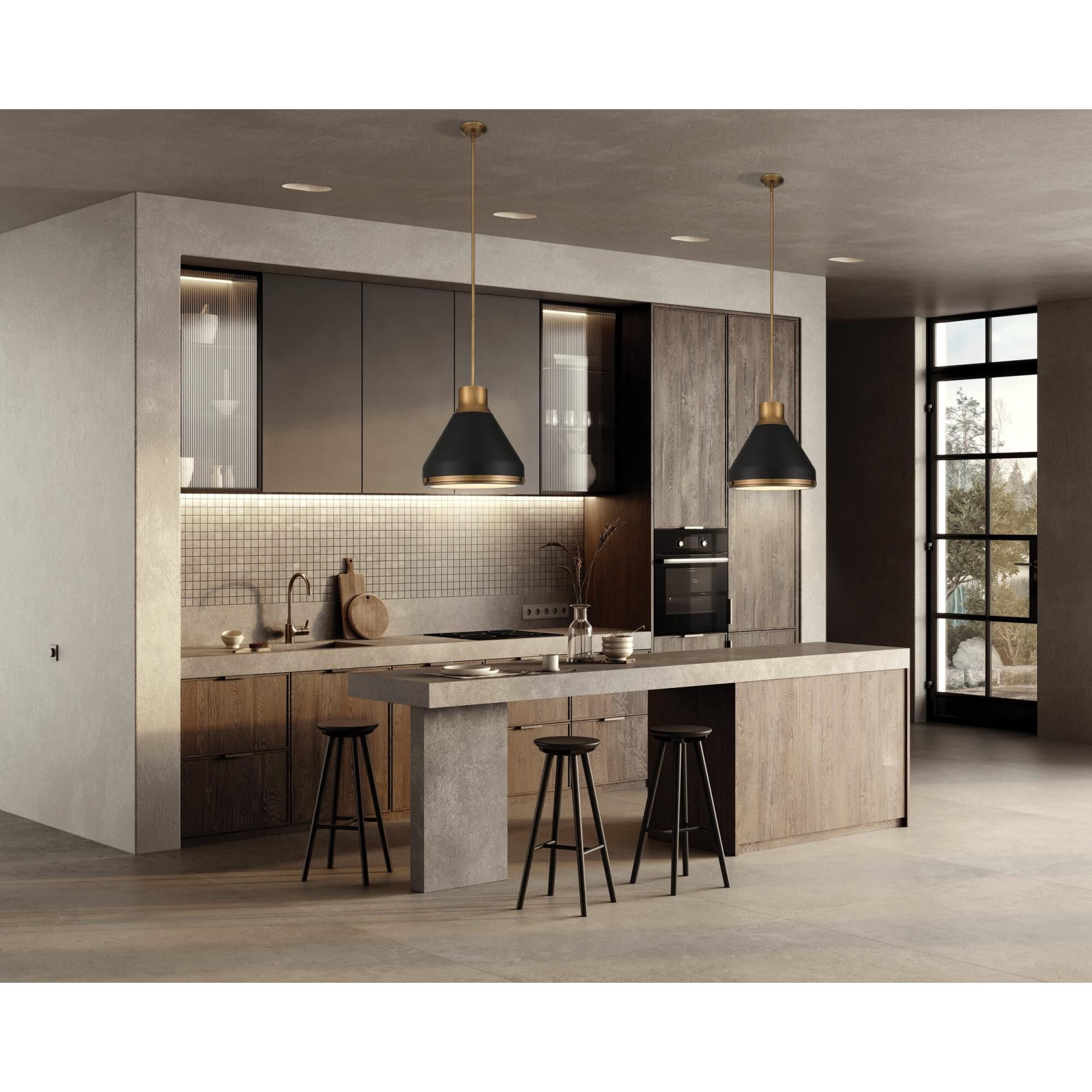 Doyle 19 Inch Large Pendant by Eglo Lighting