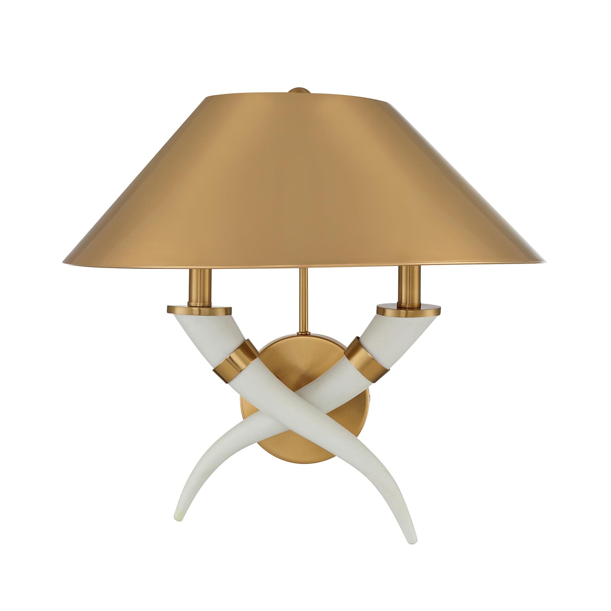 Shown in Warm Brass finish