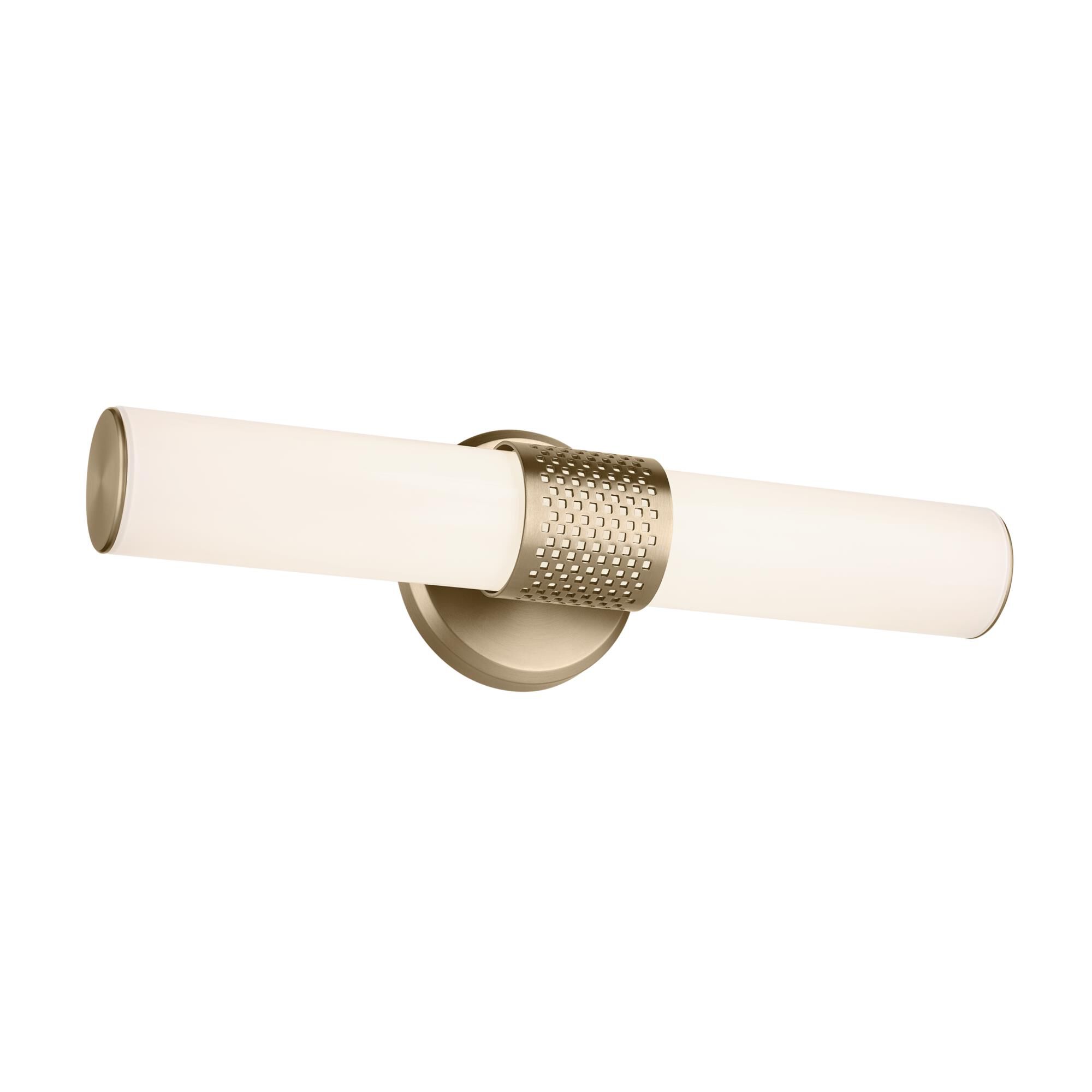 Shown in Champagne Bronze finish and Clear with Painted White Inside glass