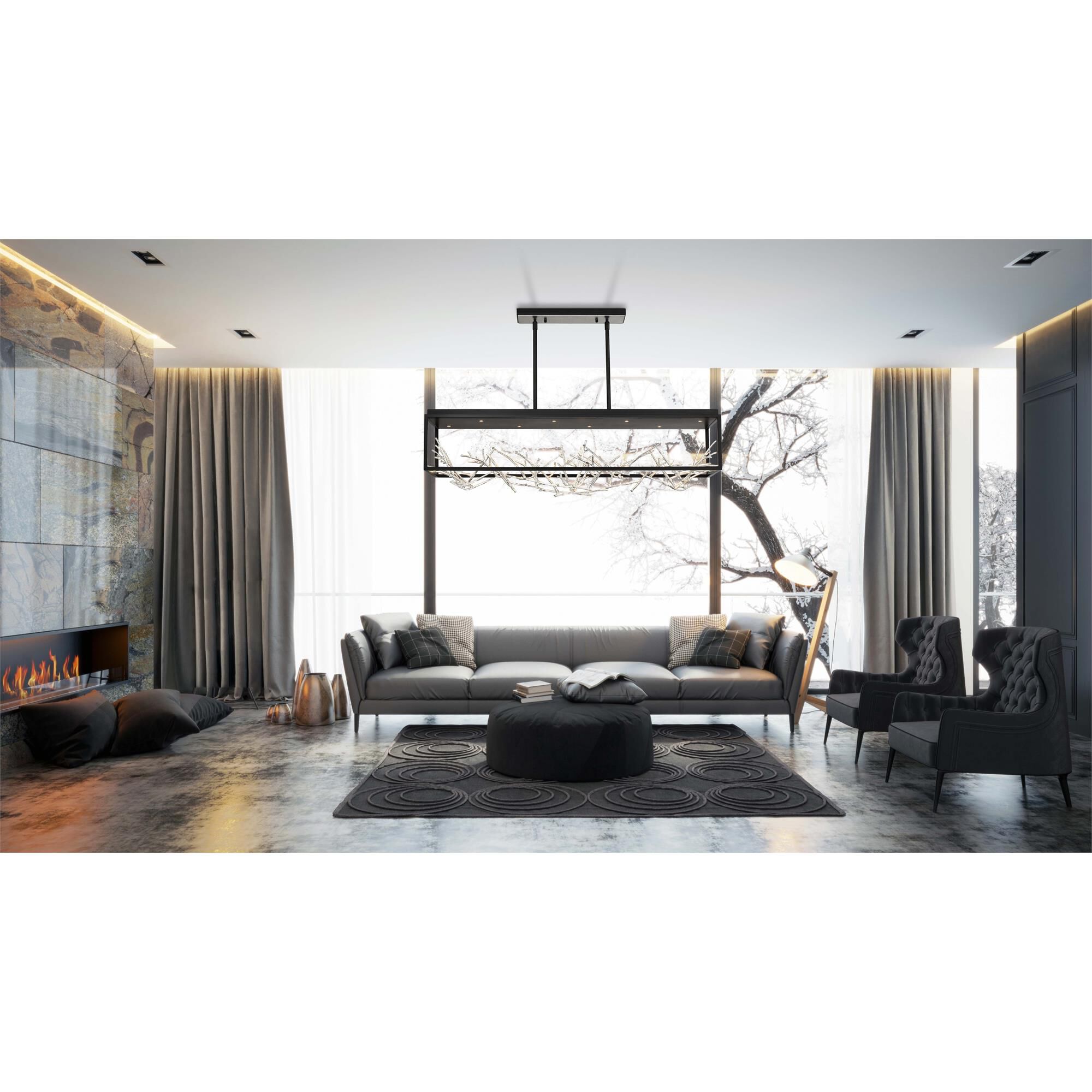 Aerie Medium Linear Chandelier,