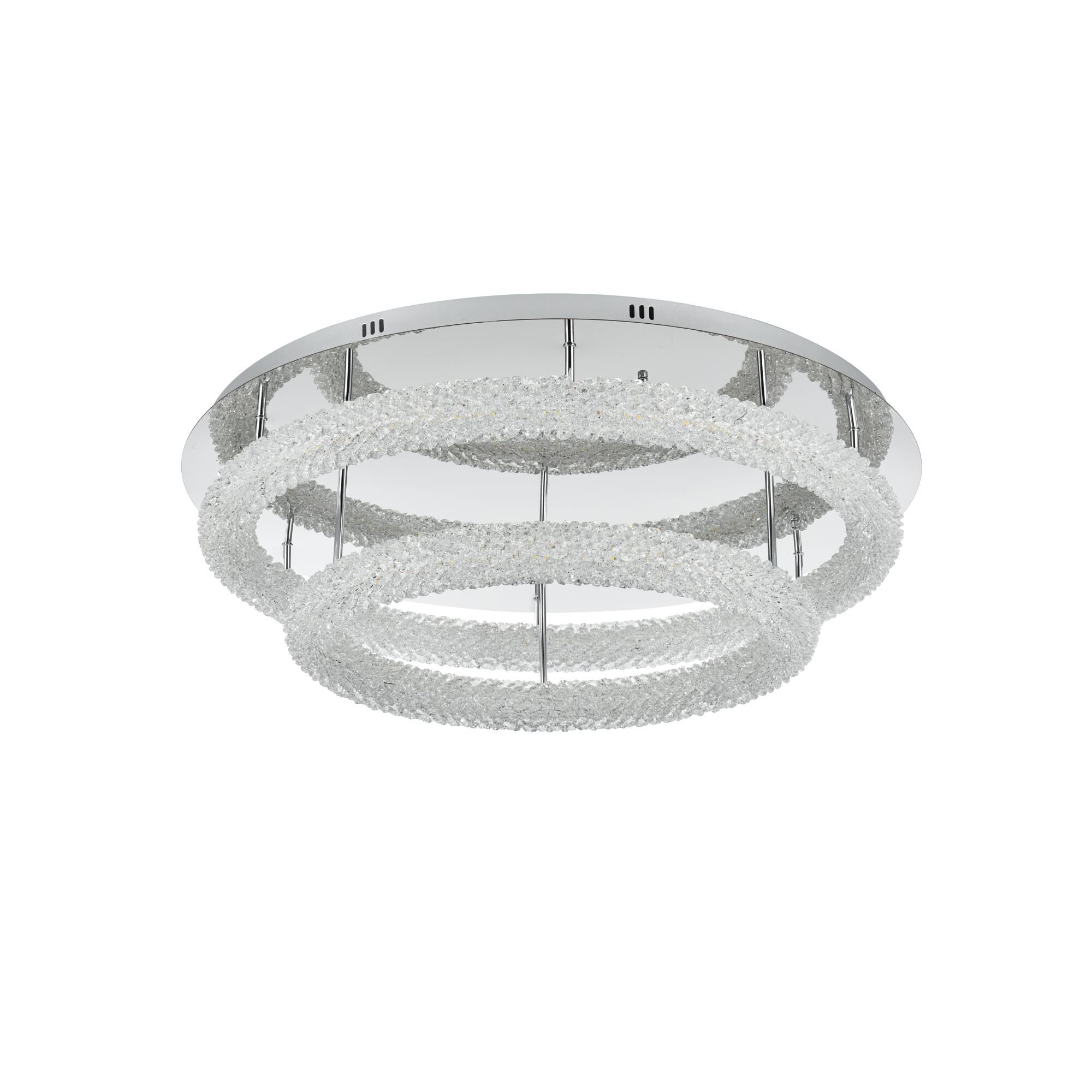 Bowen 34 Inch Flush Mount by Elegant Lighting