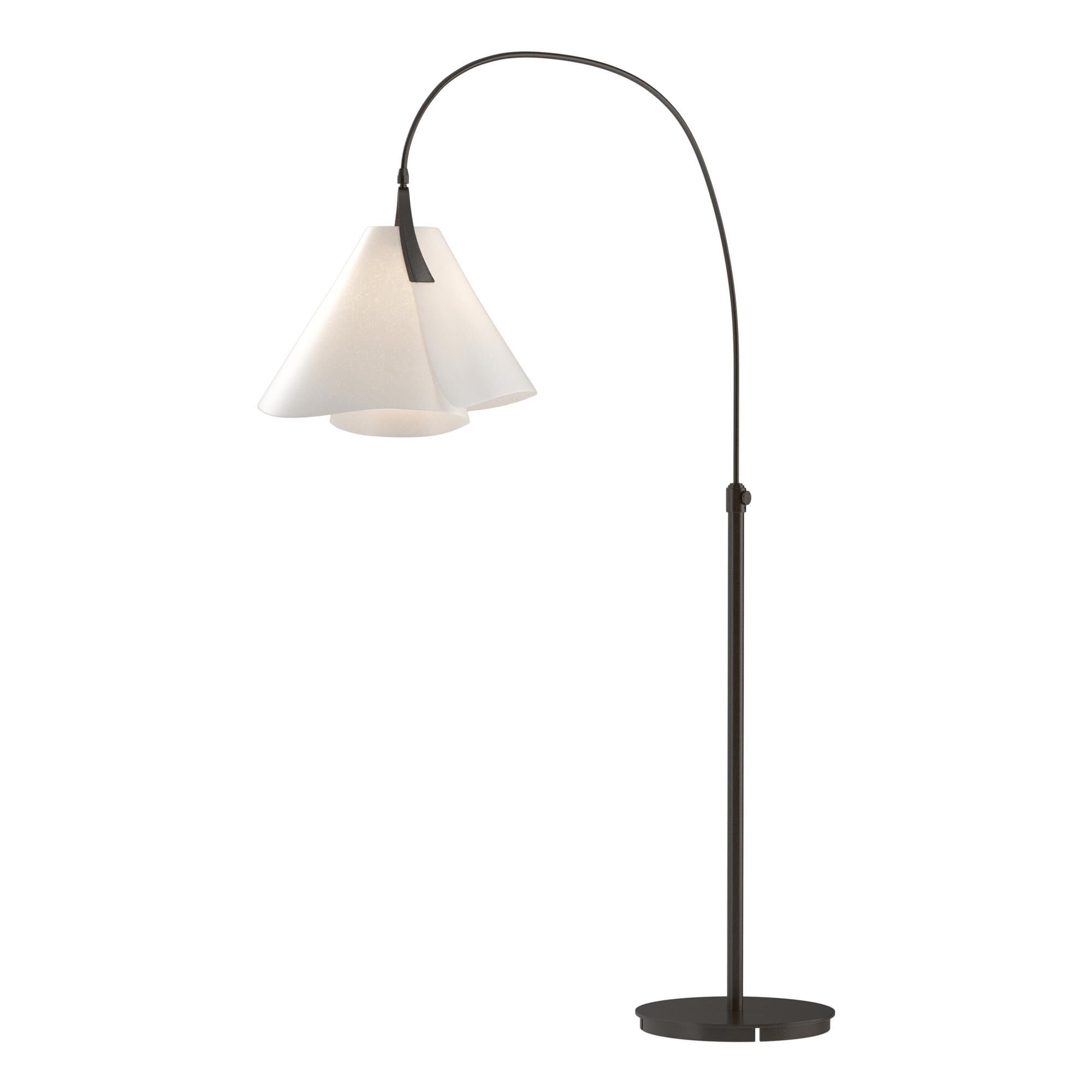 Shown in Oil Rubbed Bronze finish and Spun Frost shade