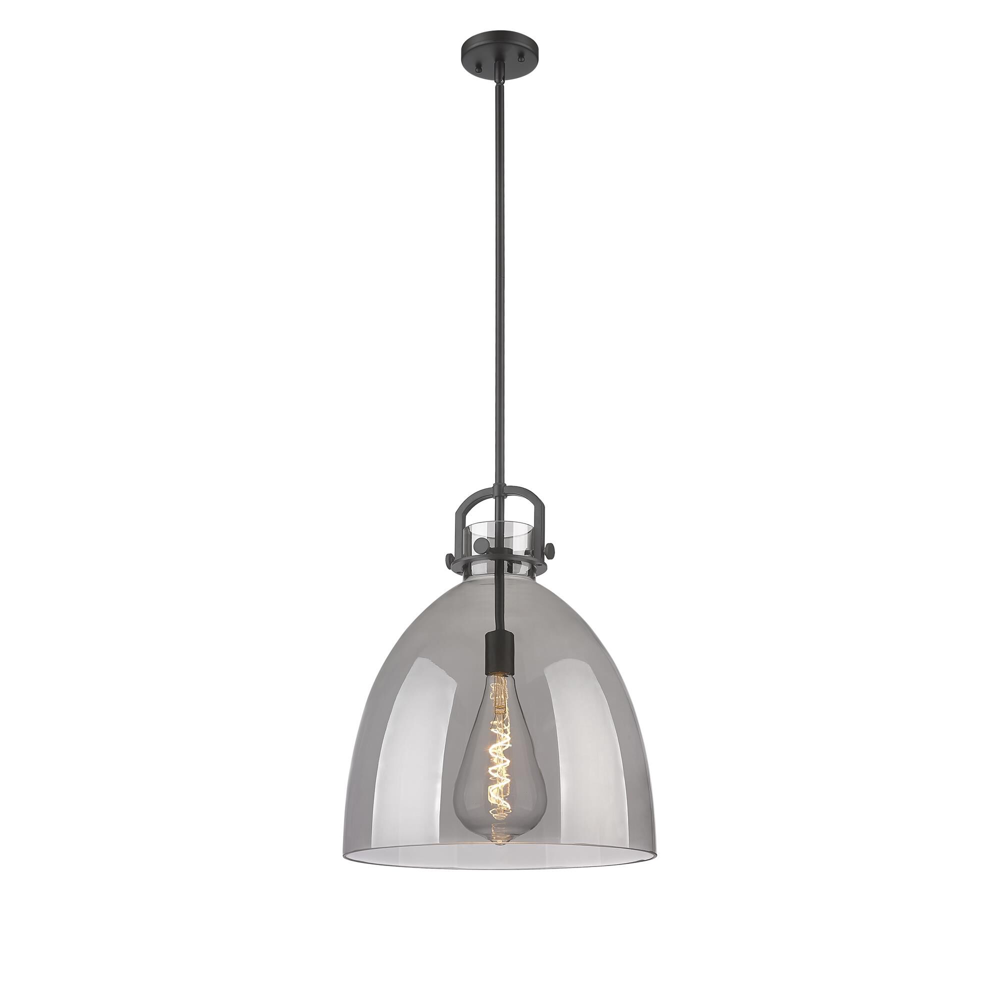 Shown in Matte Black finish and Plated Smoke glass