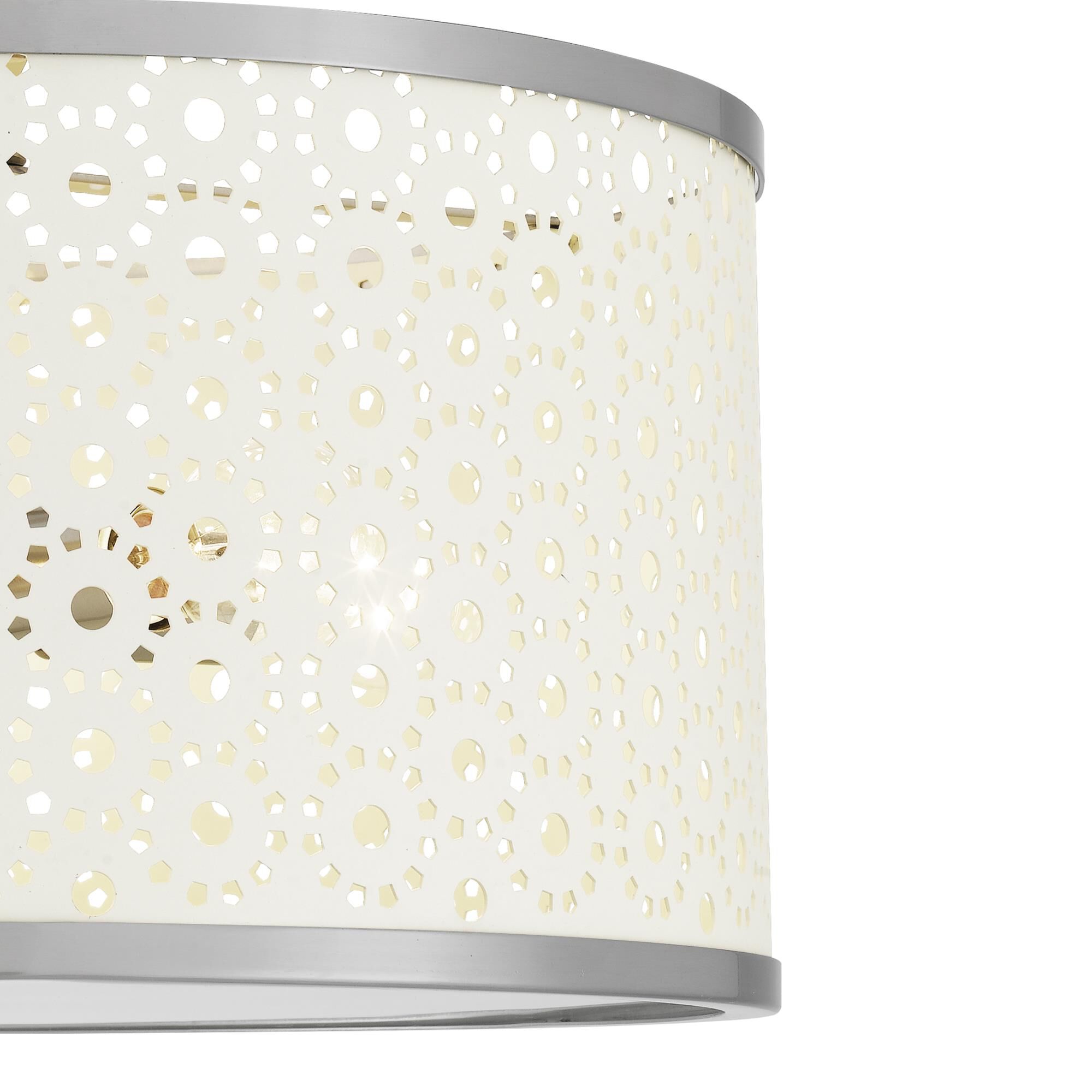 Emmeline 19 Inch 5 Light Semi Flush Mount by Quoizel