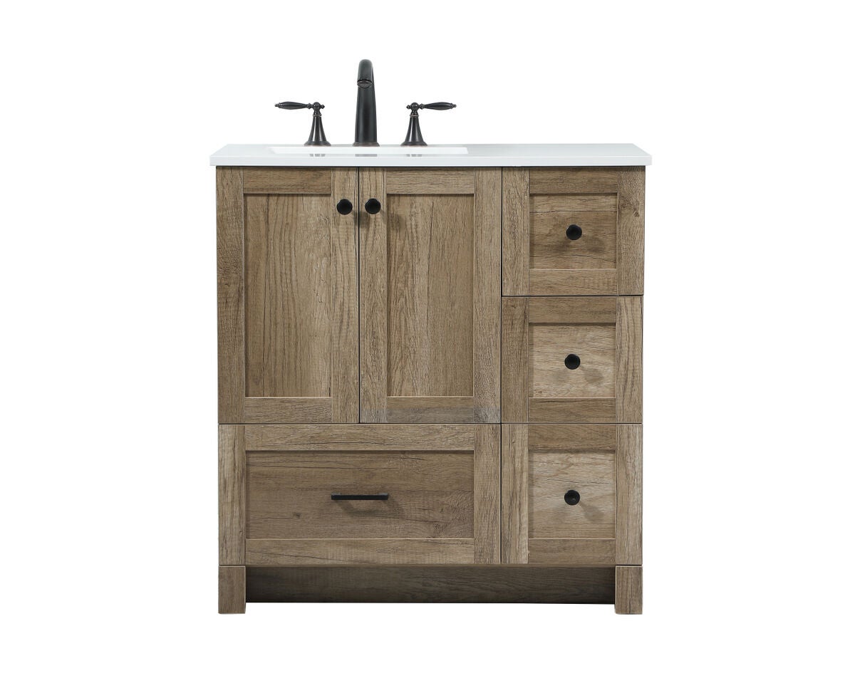 Shown in Natural Oak finish