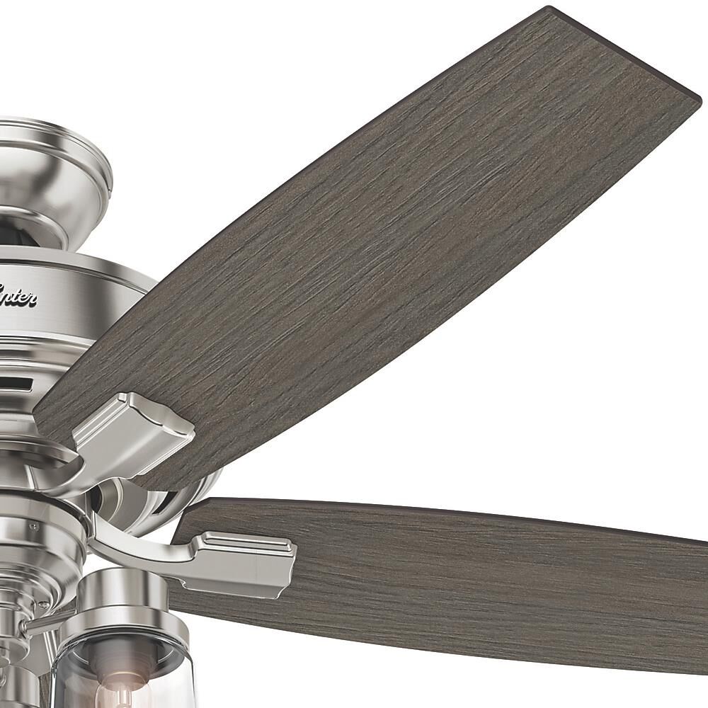 Bennett 52 Inch Ceiling Fan with Light Kit by Hunter Fan
