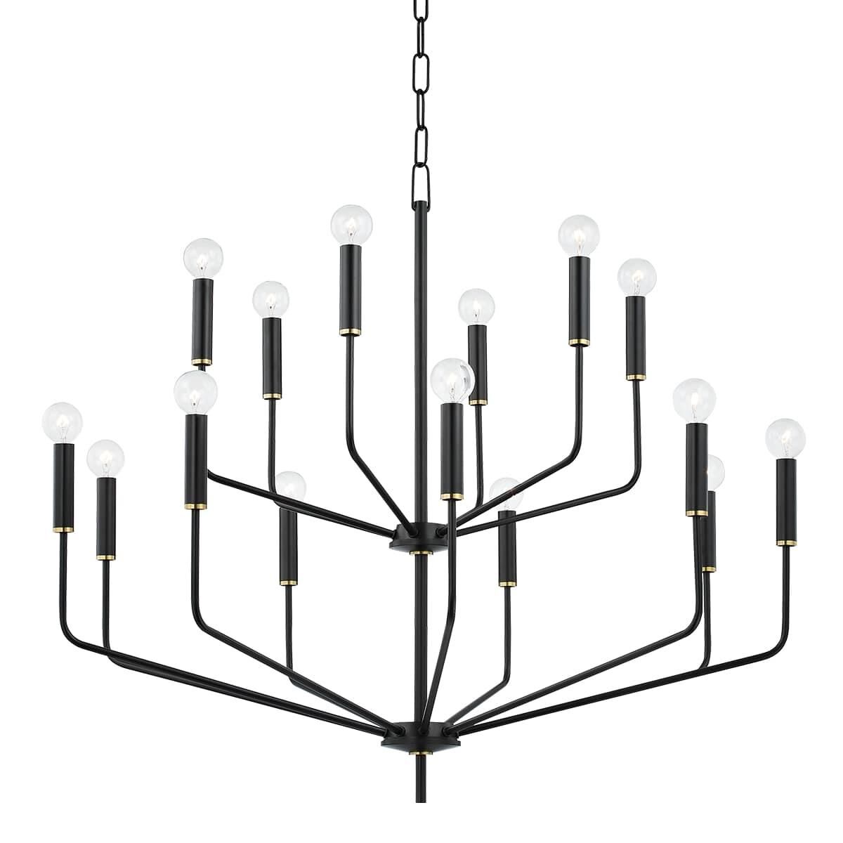 Bailey 36 Inch Chandelier by Mitzi