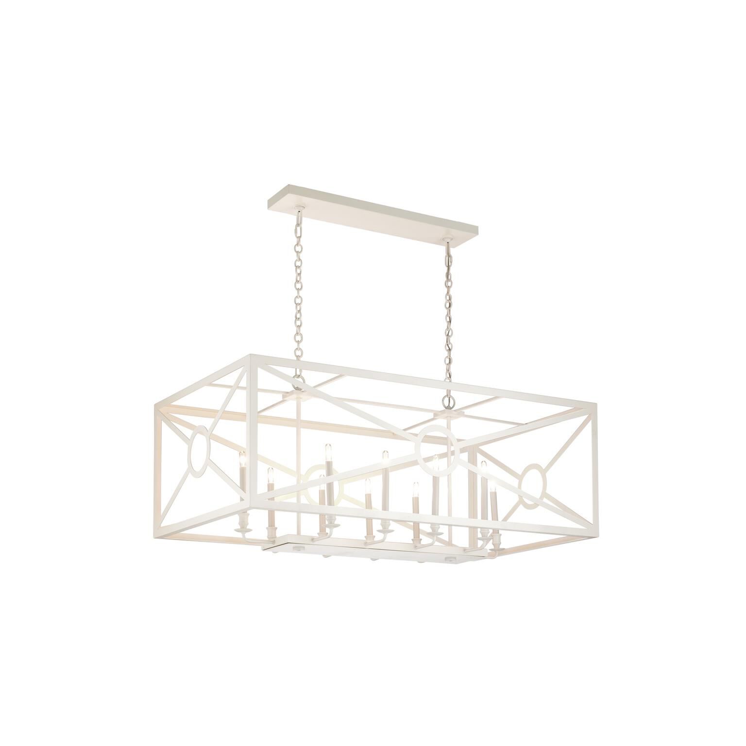 50 Inch 10 Light Chandelier by Frederick Cooper