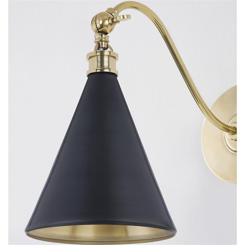 Mark D. Sikes Osterley Small Wall Sconce by Hudson Valley Lighting