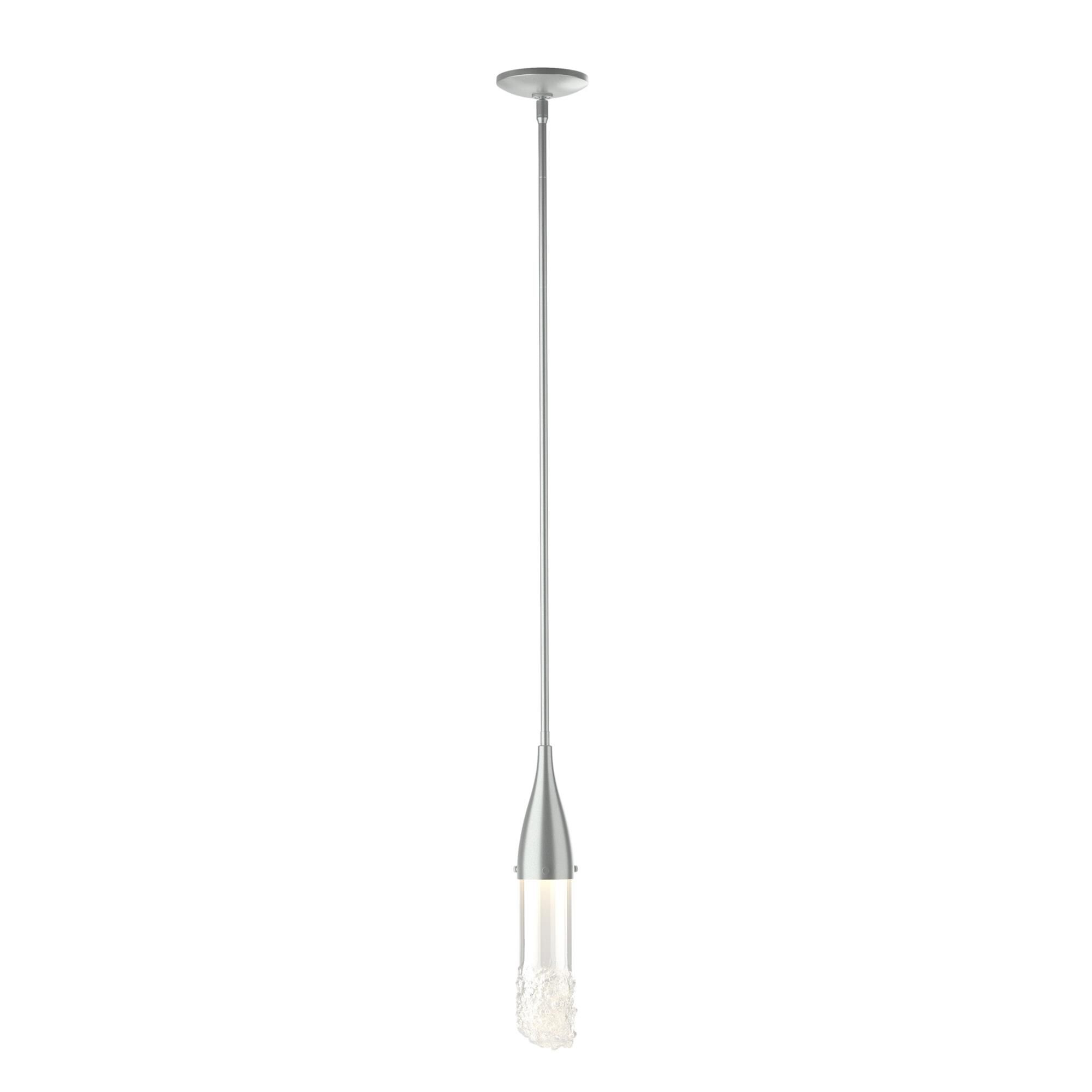 Shown in Vintage Platinum finish and Clear glass