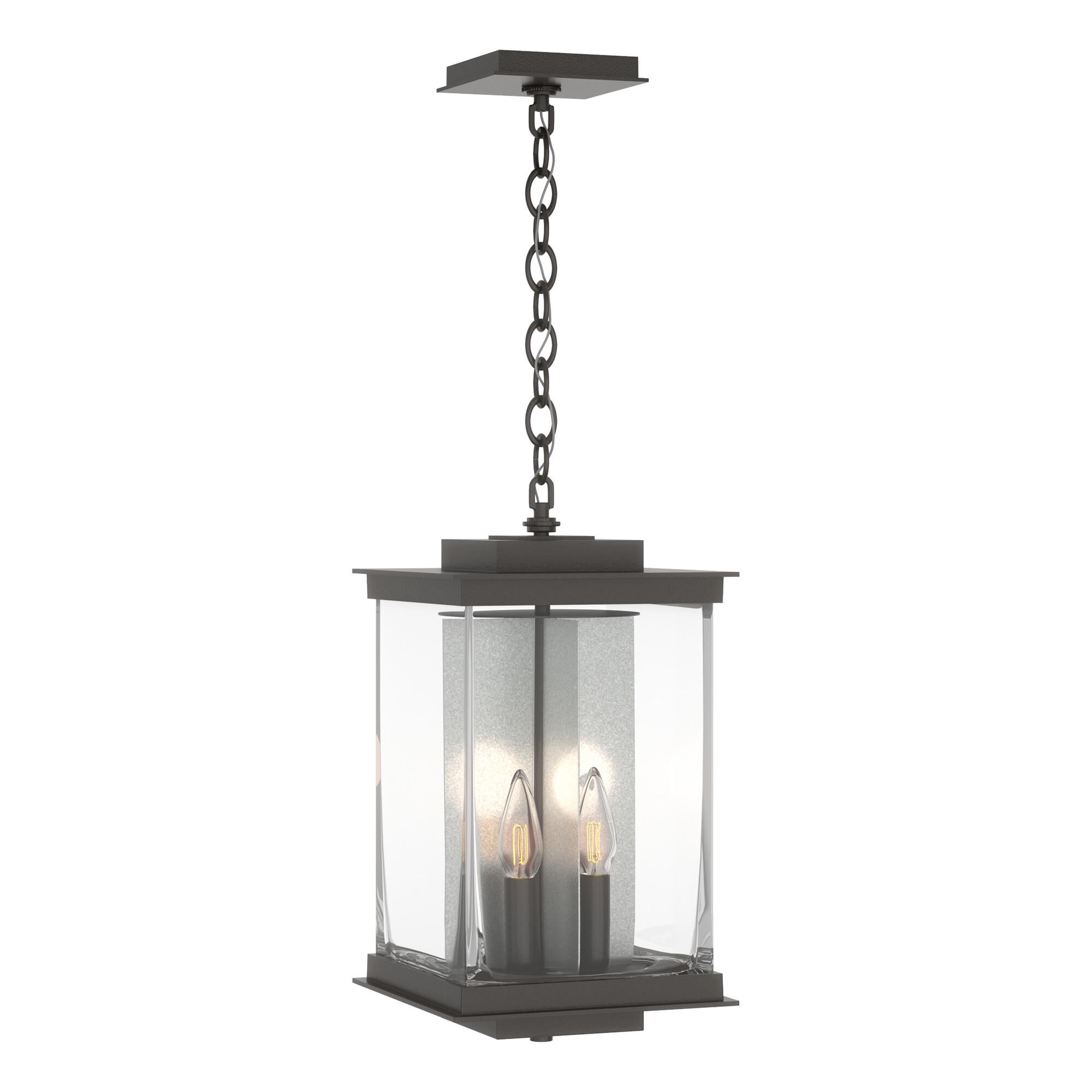 Shown in Coastal Oil Rubbed Bronze finish and Clear glass and Translucent Vintage Platinum (81) accent