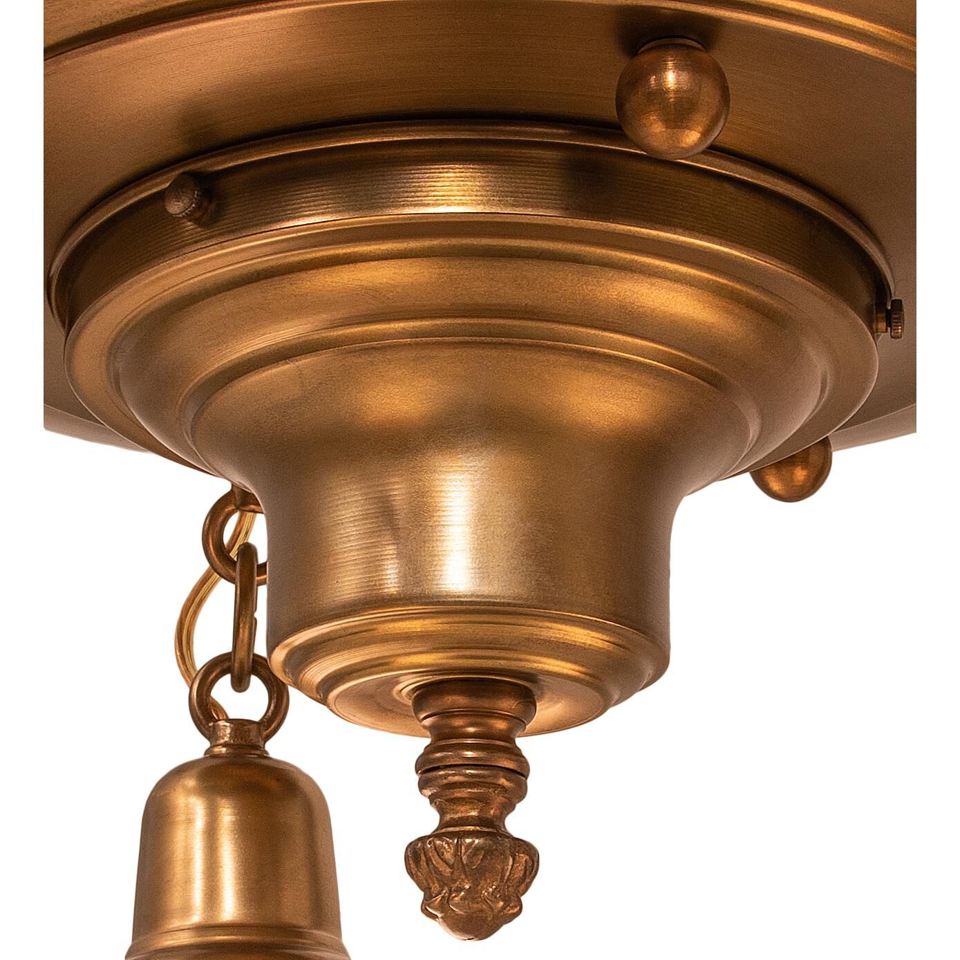 Revival Garland 17 Inch 3 Light Flush Mount by Meyda Lighting