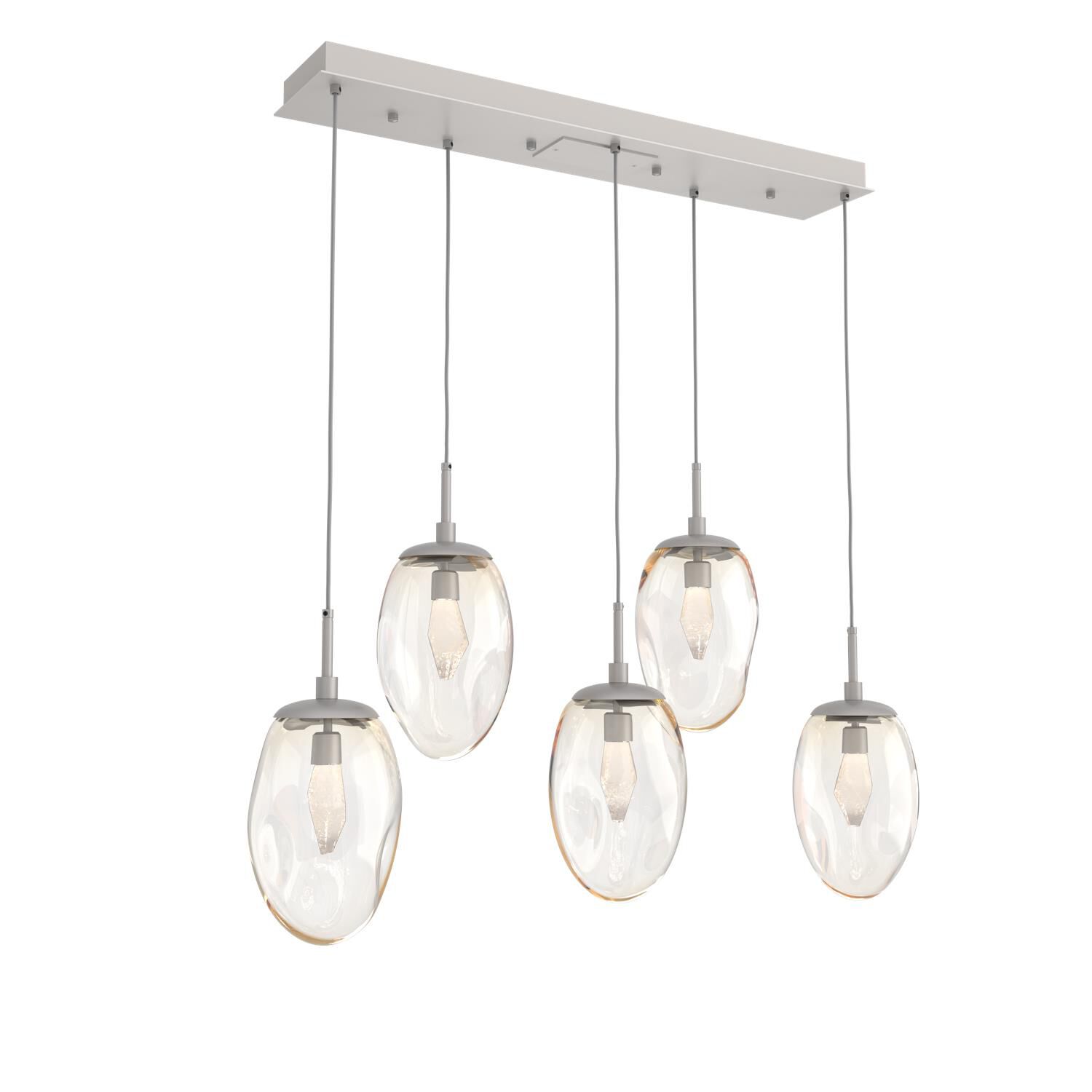 Meteo 42 Inch 5 Light LED Multi Light Pendant by Hammerton Studio