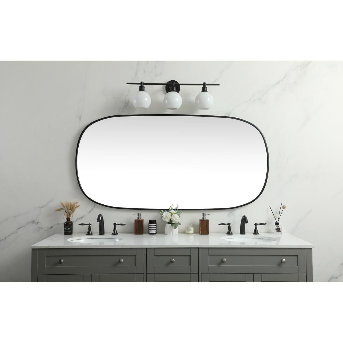 Shown in Black finish