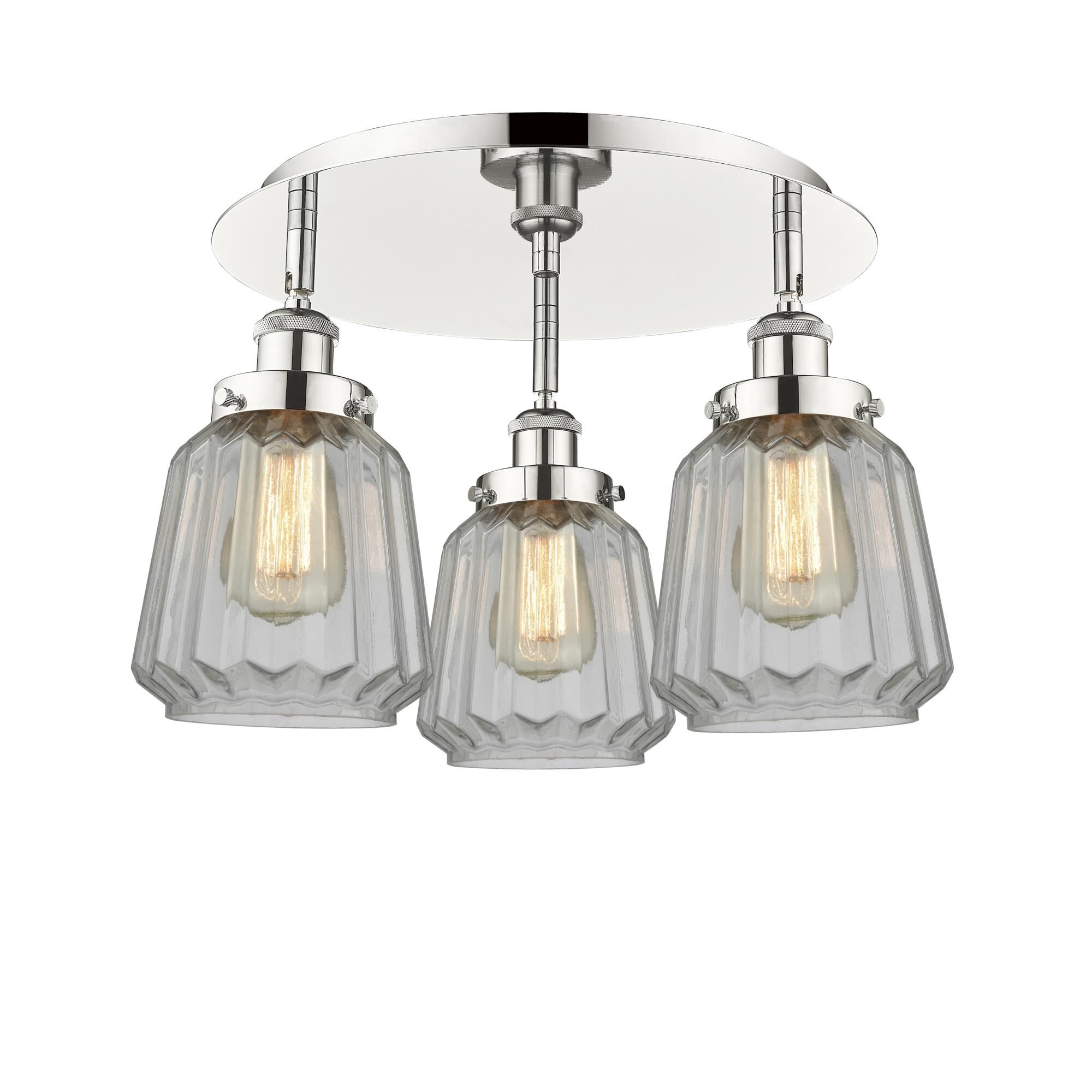 Bruno Marashlian Chatham 18 Inch Flush Mount by Innovations Lighting