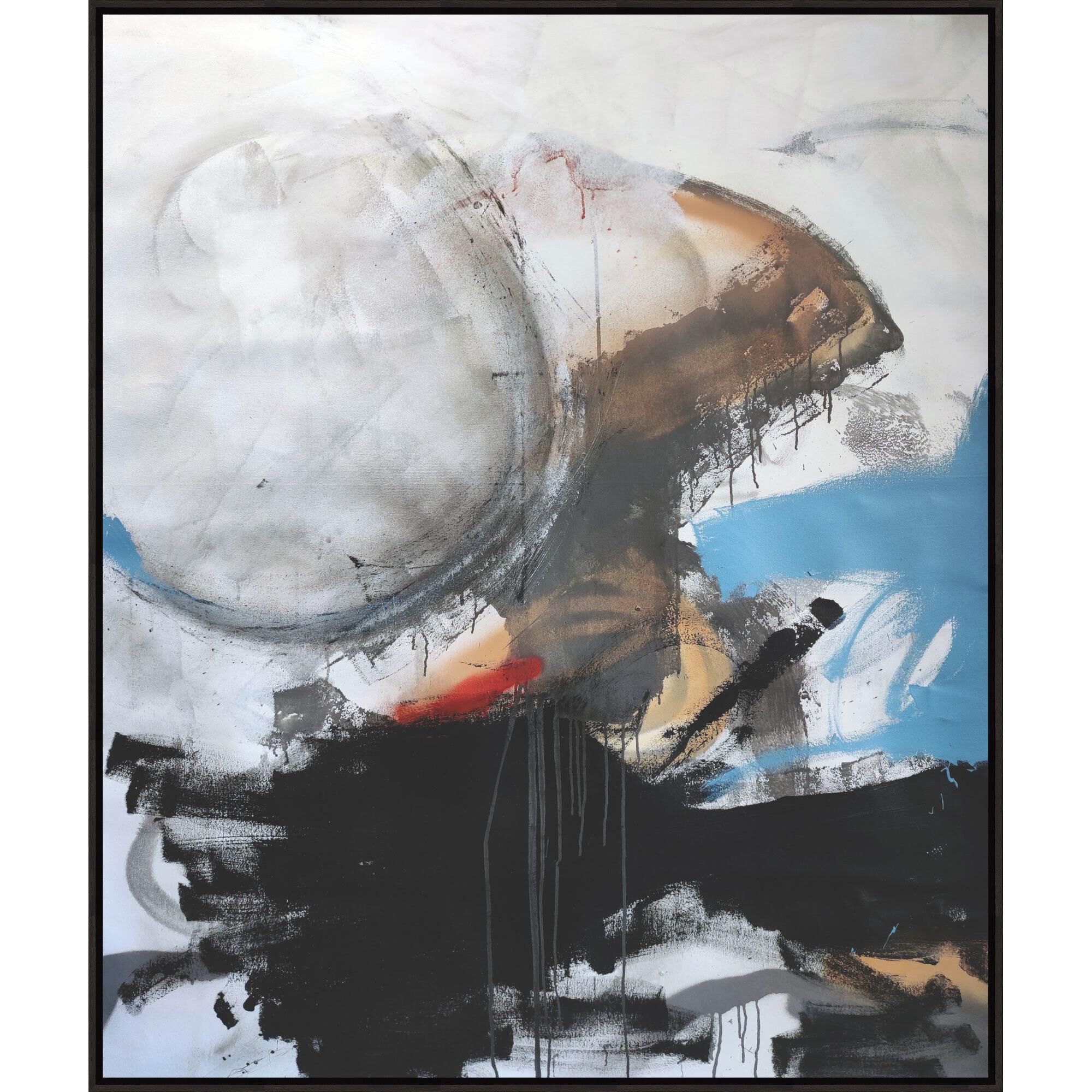 Slender Moon Print by LEVEL57