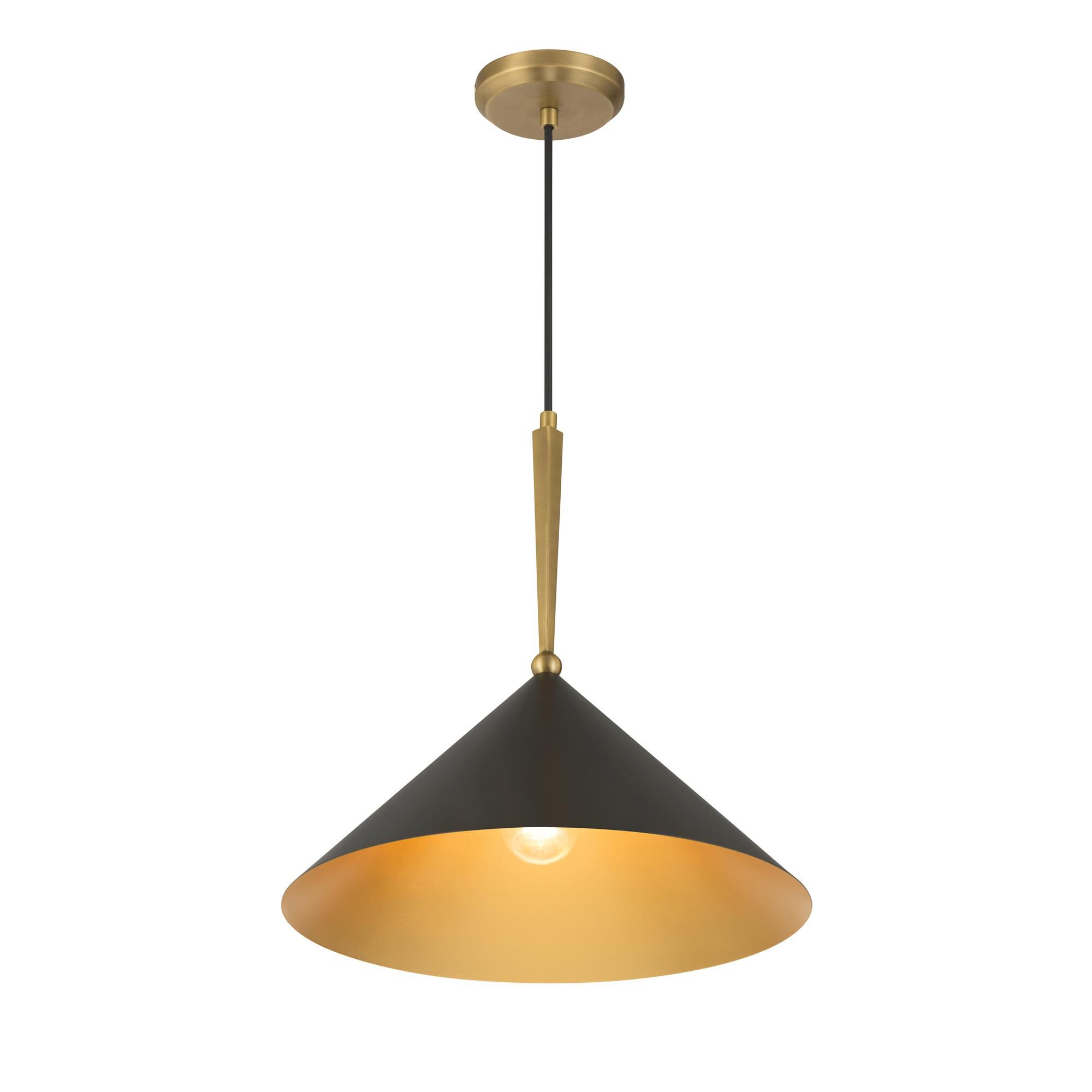 Shown in Legacy Brass and Dark Bronze finish