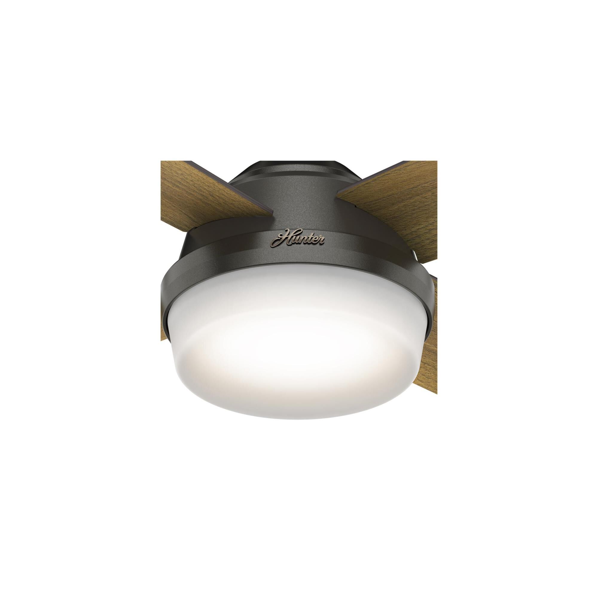 Dempsey 44 Inch Ceiling Fan with Light Kit by Hunter Fan