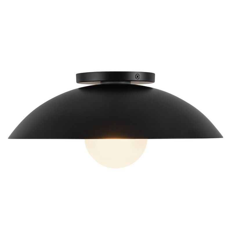 Ryan Pauly Umbra 14 Inch Semi Flush Mount by Kuzco