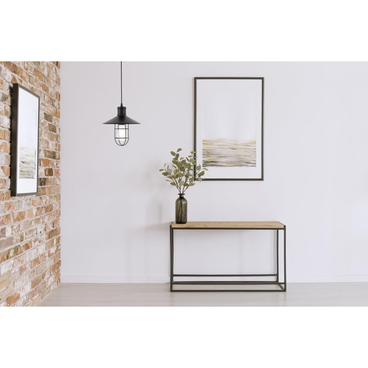 Shown in Black finish