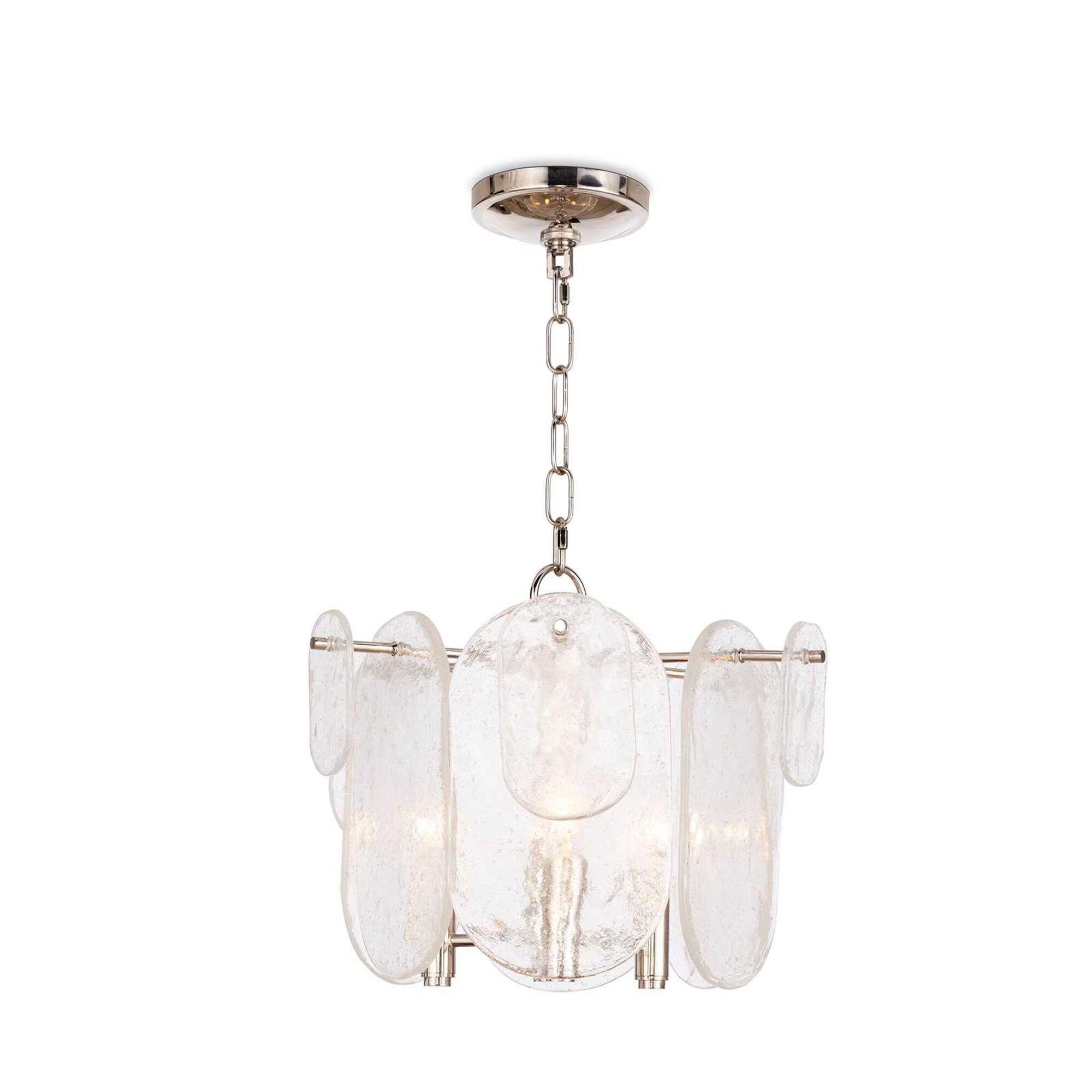 Shown in Polished Nickel finish and Water glass