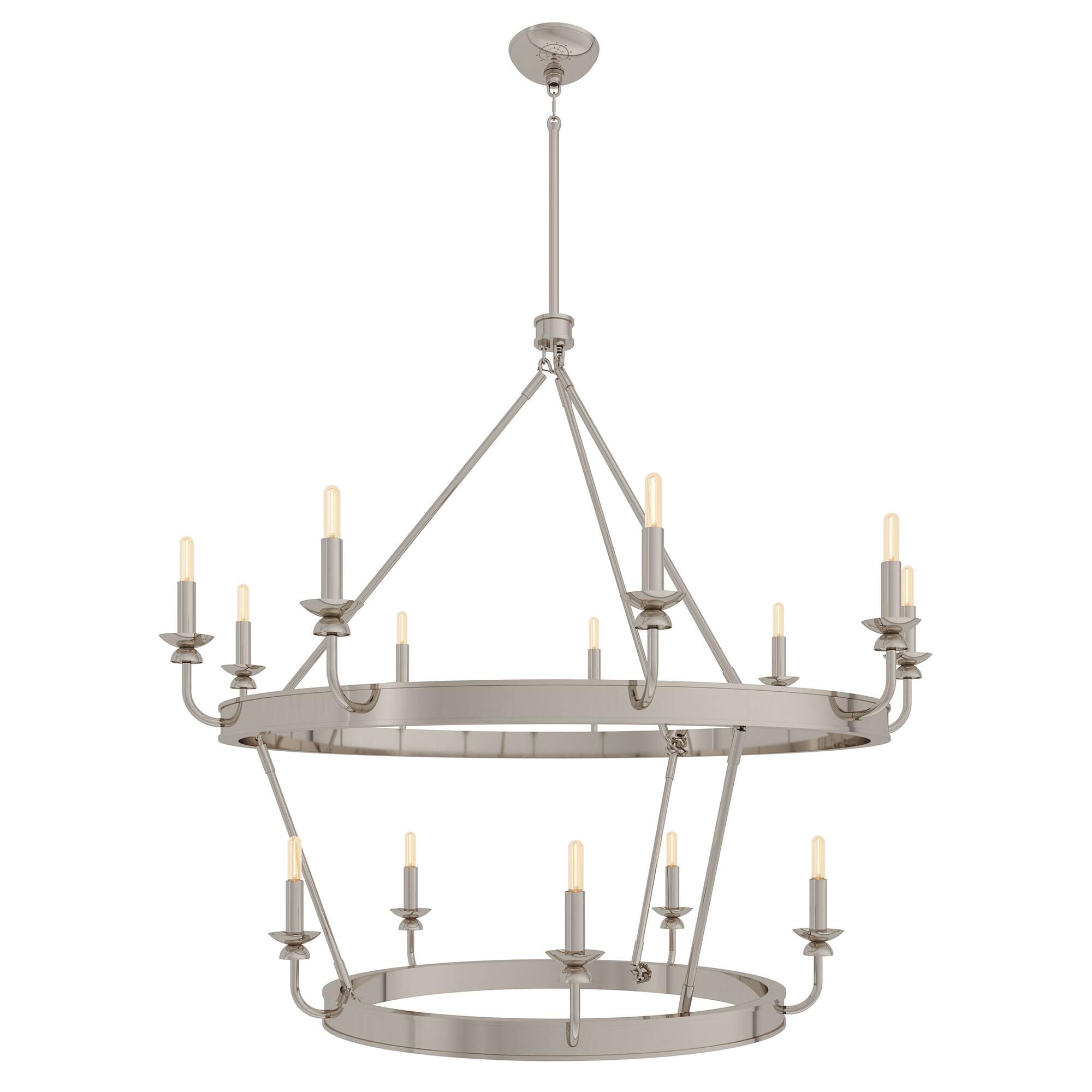 William 49 Inch Chandelier by Robert Abbey