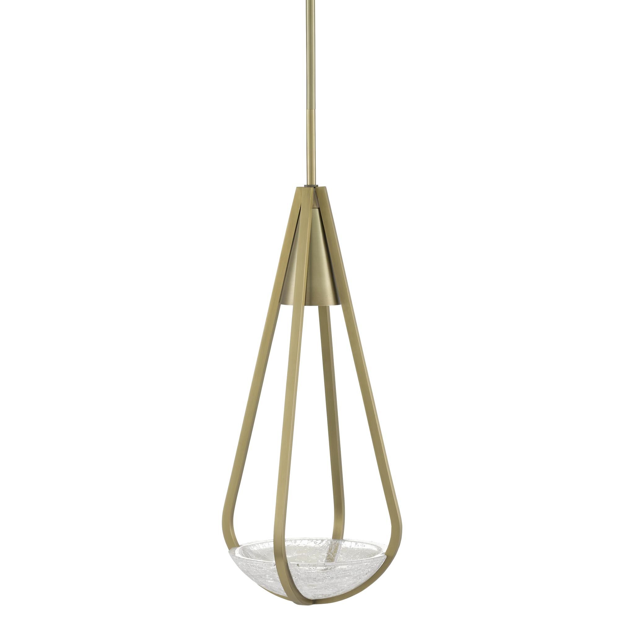 Nefertiti LED Mini Pendant by Currey and Company - Clearance