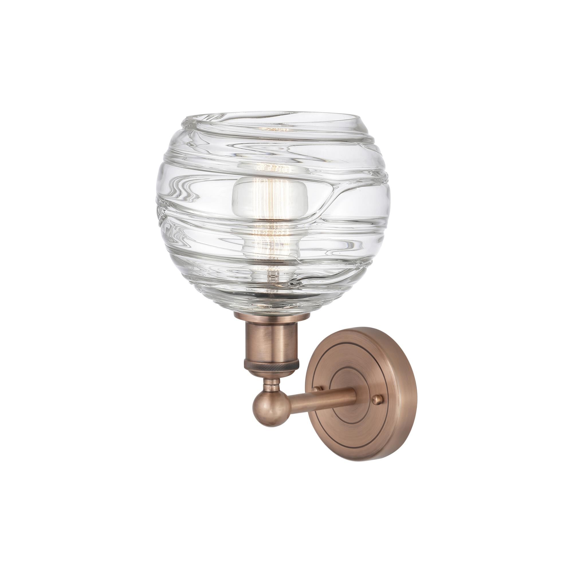 Bruno Marashlian Athens Deco Swirl 8 Inch Wall Sconce by Innovations Lighting
