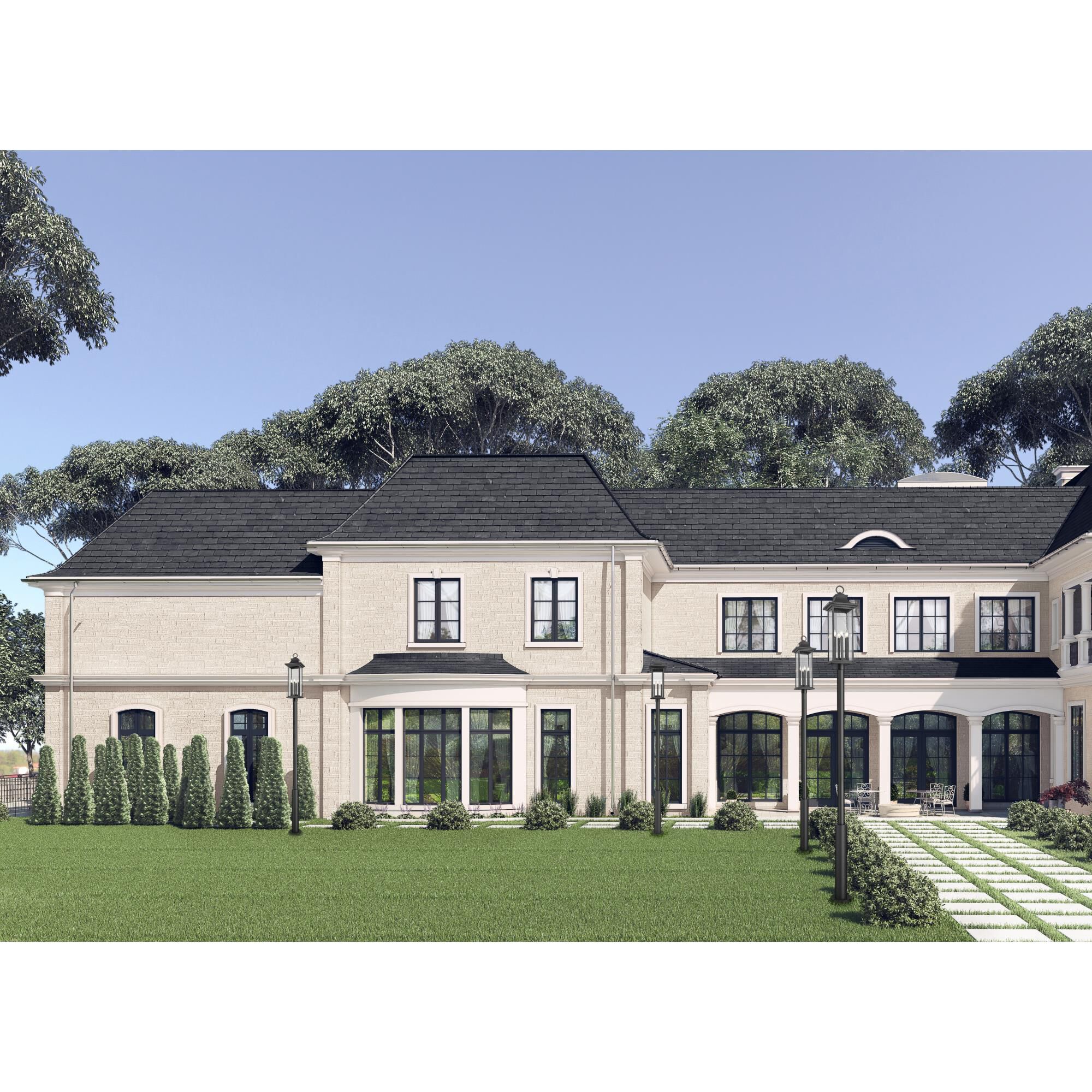 Tiberius 130 Inch Outdoor Post Lamp by Z Lite