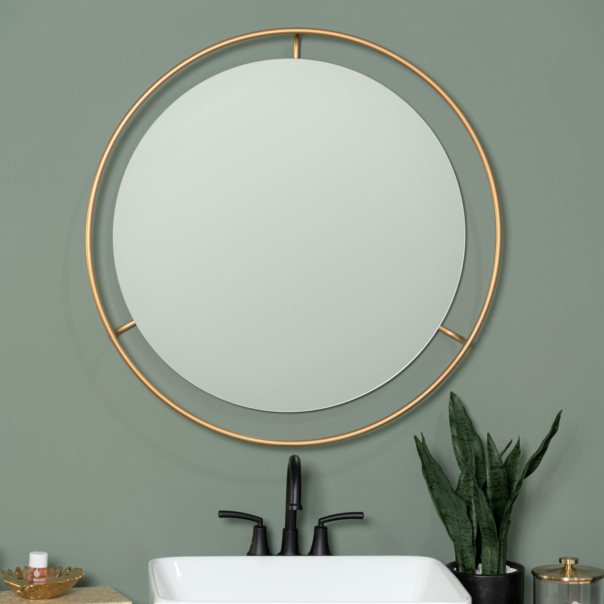 Shown in Gold finish