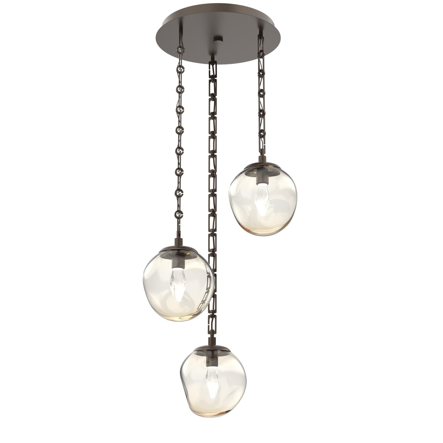 Levi Wilson Aster Led 22 Inch Multi Light Pendant by Hammerton Studio