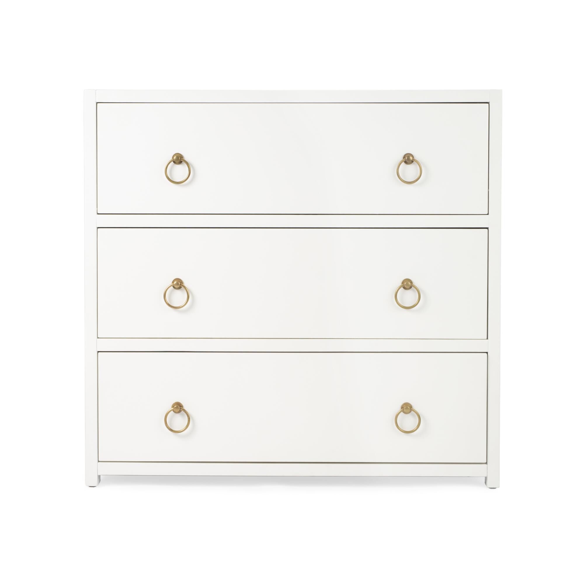 Shown in White finish