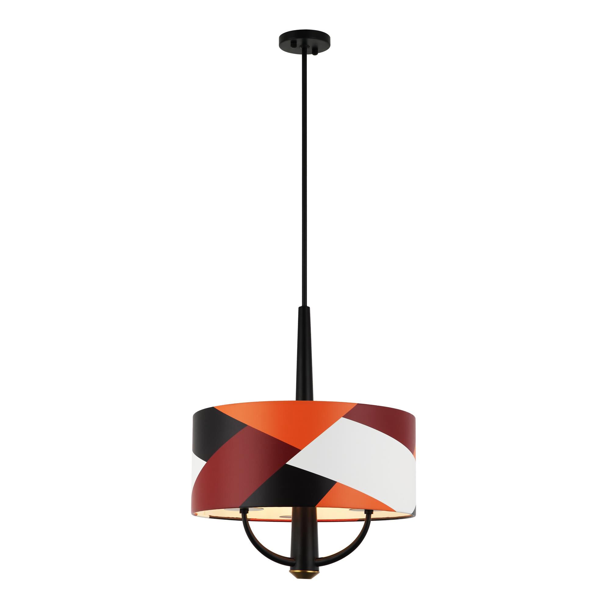 Ron Henderson Patchwork Large Pendant by Varaluz