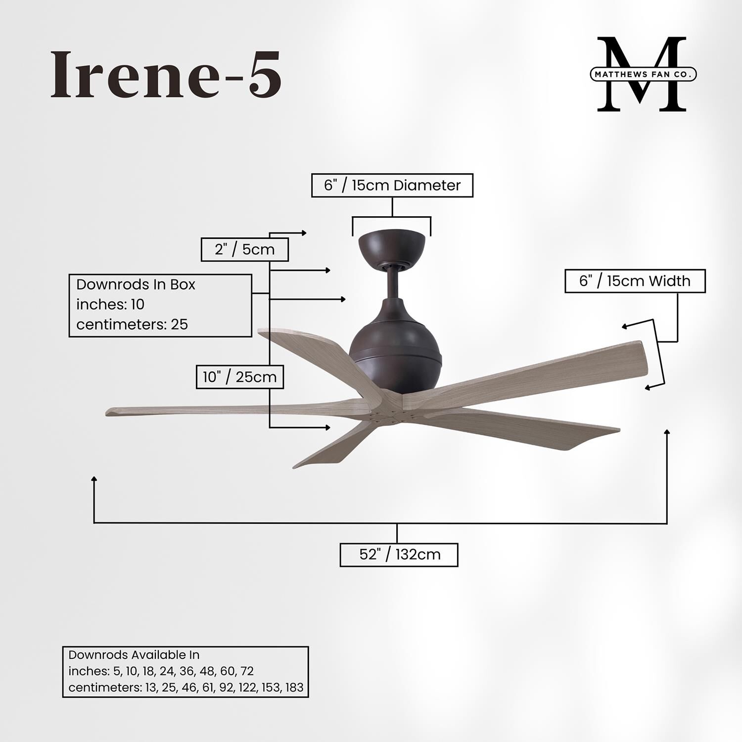 Shown in Textured Bronze finish