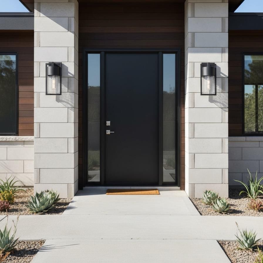 Shown in Black finish