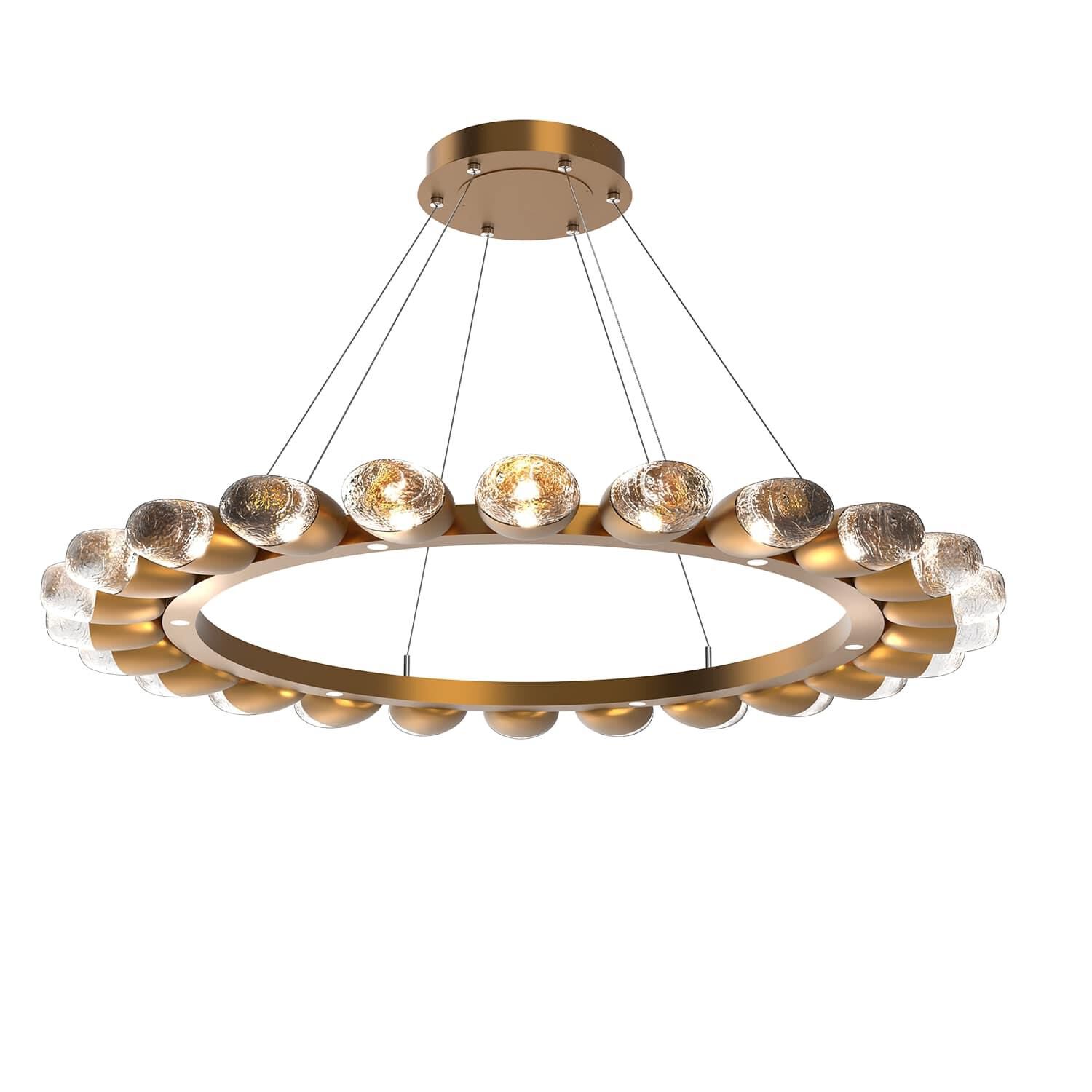 Pebble Chandelier by Hammerton Studio