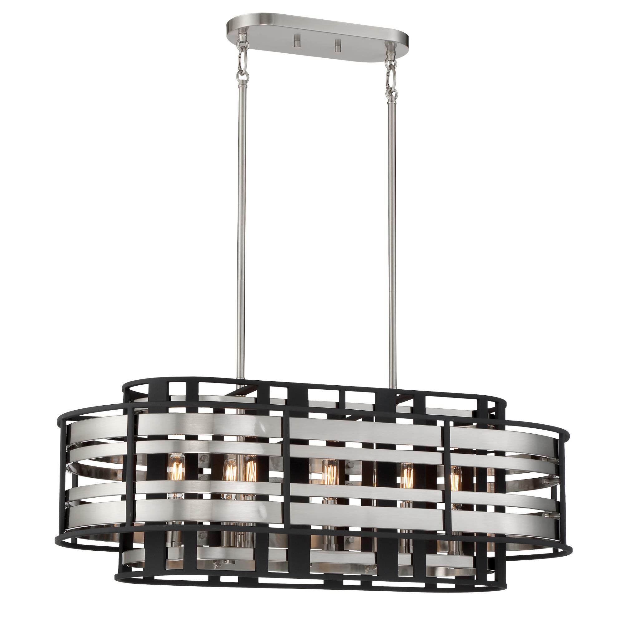 Shown in Brushed Nickel With Sand Coal Finish finish