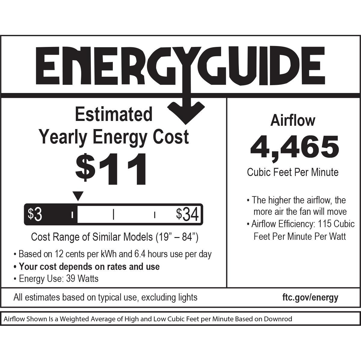 Indy Outdoor Rated 72 Inch Ceiling Fan by Hinkley Lighting