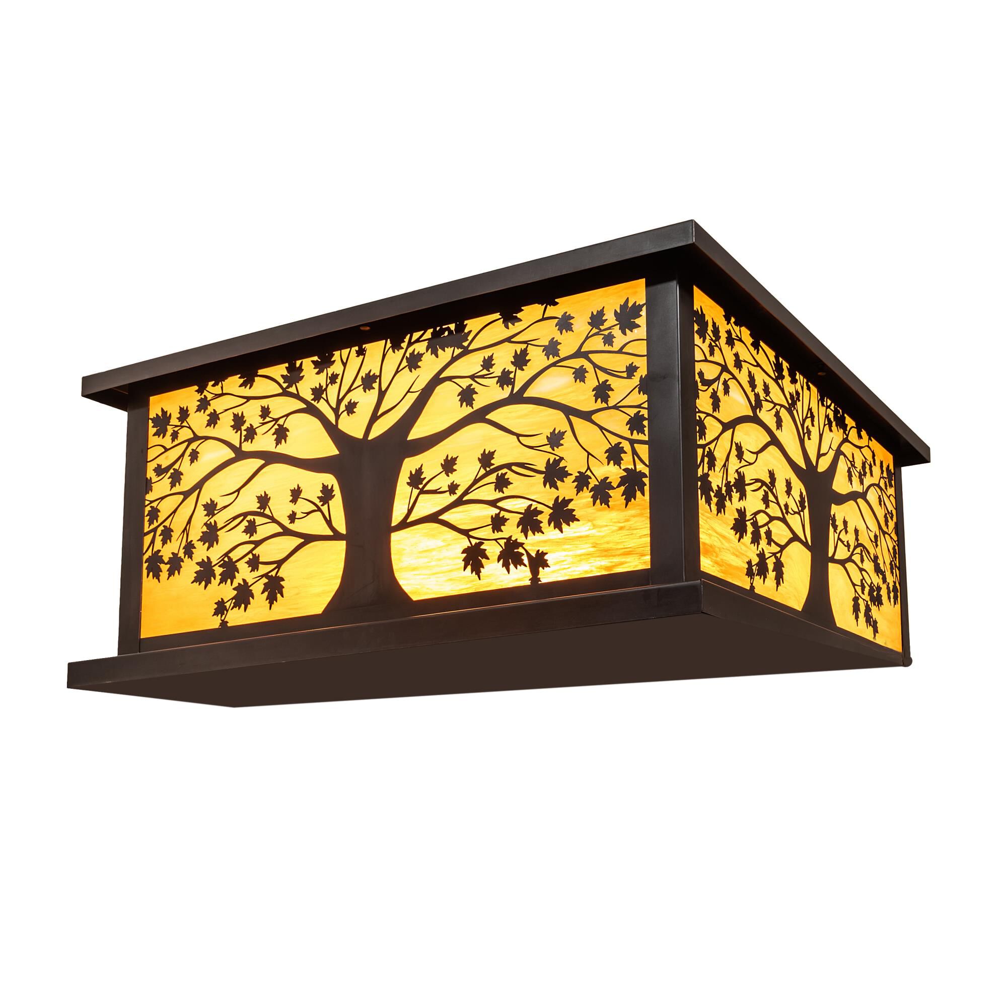 Shown in Craftsman Brown Finish finish and Amber /Acrylic glass